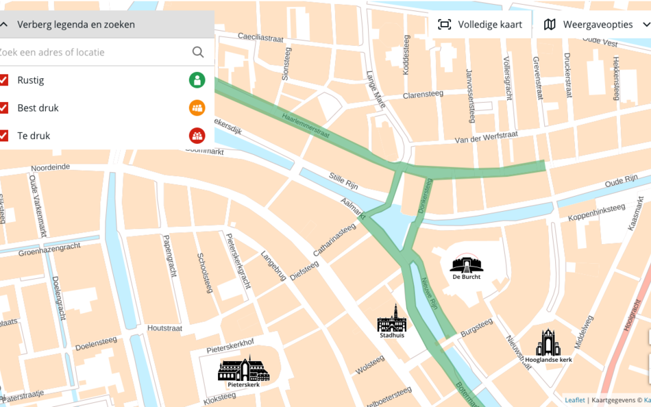 Gemeente Leiden Lanceert Digitale Druktekaart | SWIS